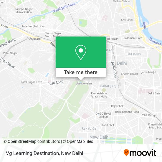 Vg  Learning Destination map