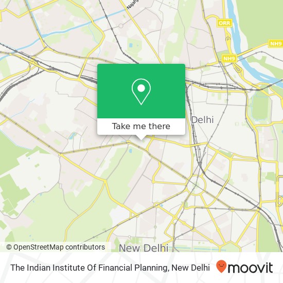 The Indian Institute Of Financial Planning map