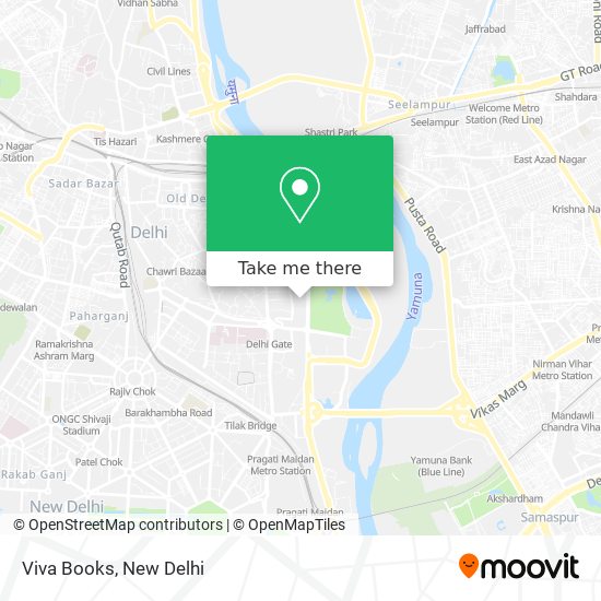 Viva Books map