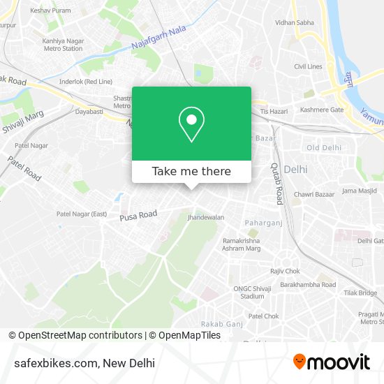 How to get to safexbikes in Delhi by Bus Metro or Train