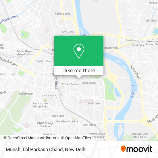 Munshi Lal Parkash Chand map