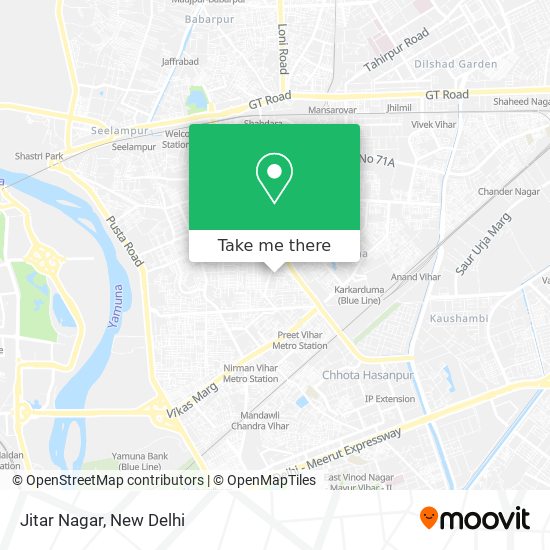 Jitar Nagar map