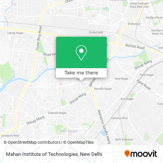 Mahan Institute of Technologies map