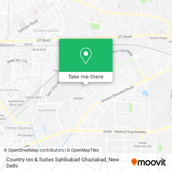 Country Inn & Suites Sahibabad Ghaziabad map