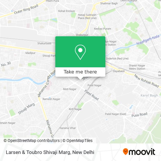 Larsen & Toubro Shivaji Marg map