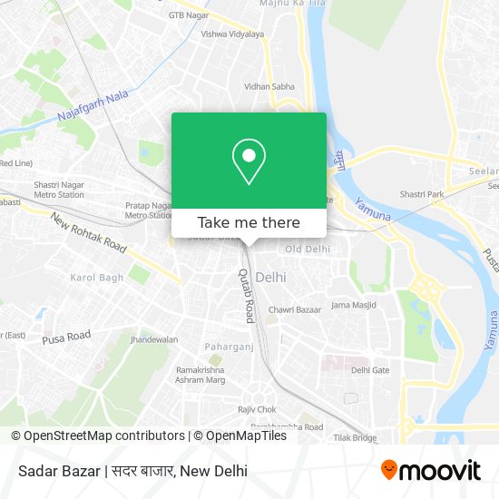 Sadar Bazar Delhi Map How To Get To Sadar Bazar | सदर बाजार In Delhi By Train, Bus Or Metro?