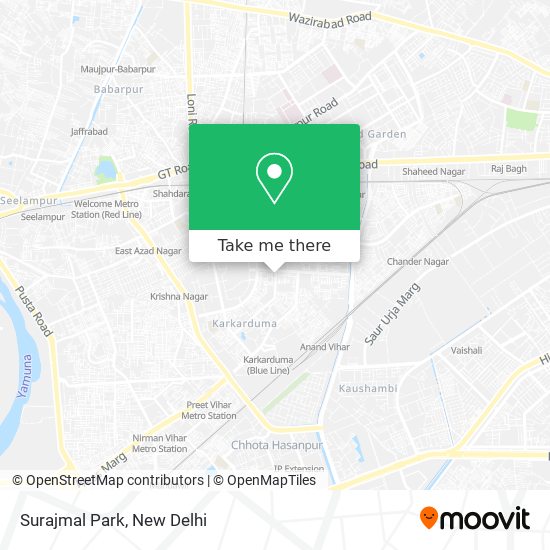 Surajmal Park map