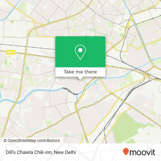 Dill's Chawla Chik-inn map