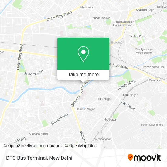 DTC Bus Terminal map