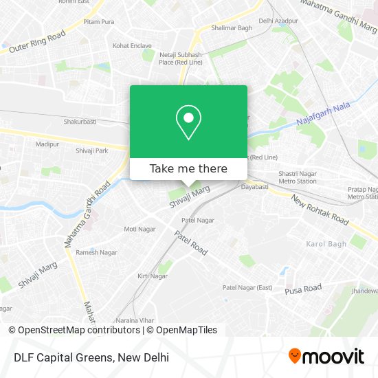 DLF Capital Green III in Karampura, Delhi - Price, Location Map