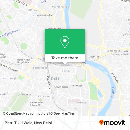 Bittu Tikki Wala map