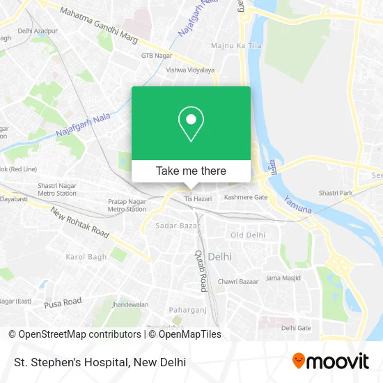 St. Stephen's Hospital map