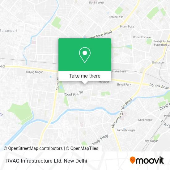 RVAG Infrastructure Ltd map