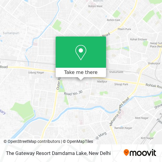 The Gateway Resort Damdama Lake map