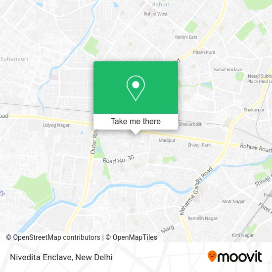 Nivedita Enclave map