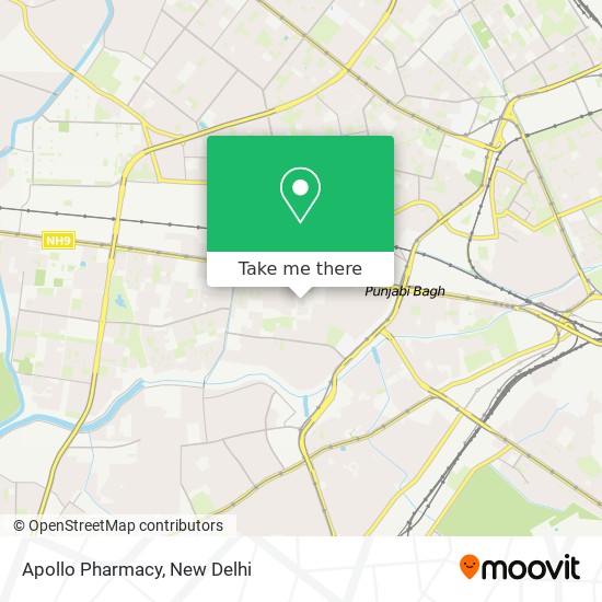 Apollo Pharmacy map