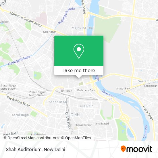 Shah Auditorium map