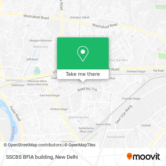 SSCBS BFIA building map