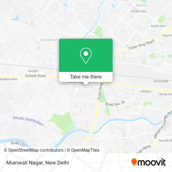 Mianwali Nagar map