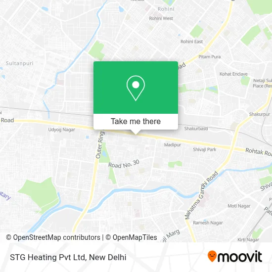STG Heating pvt ltd map