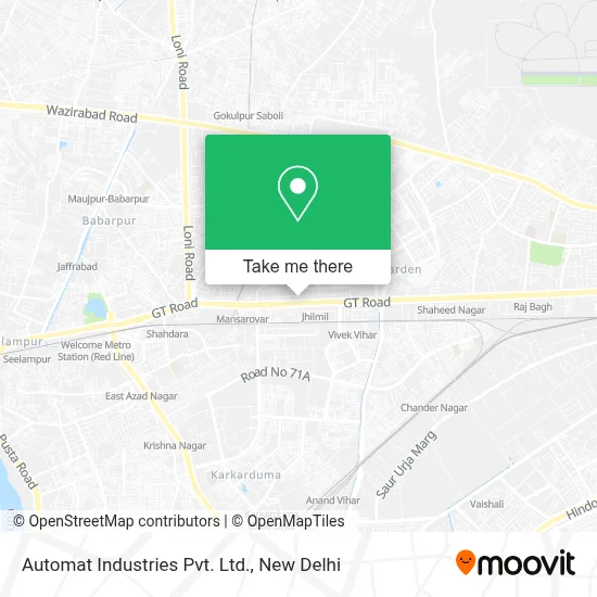 AUTOMAT INDUSTRIES PVT. LTD. map