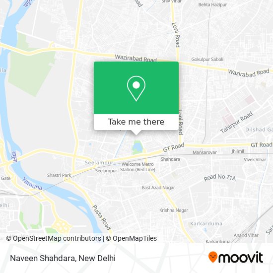 Naveen Shahdara map