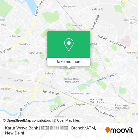 Karur Vysya Bank | करुर वैश्य बैंक - Branch / ATM map