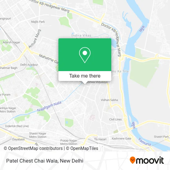 Patel Chest Chai Wala map