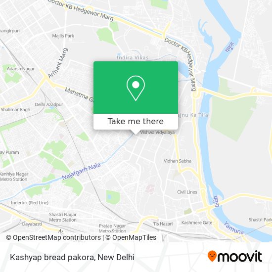 Kashyap bread pakora map