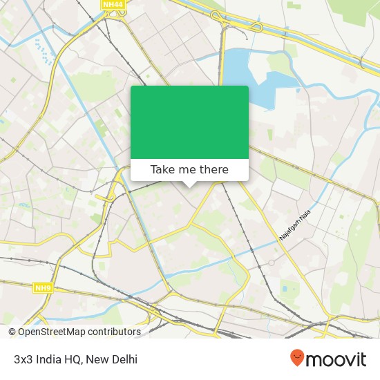 3x3 India HQ map