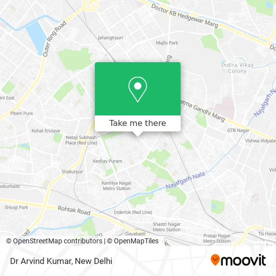 Dr Arvind Kumar map