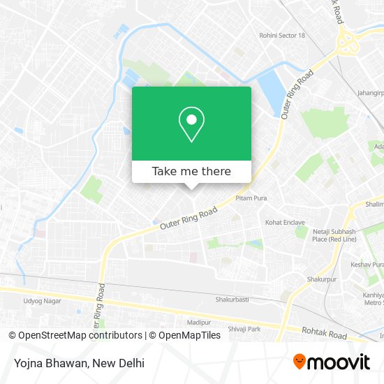 Yojna Bhawan map