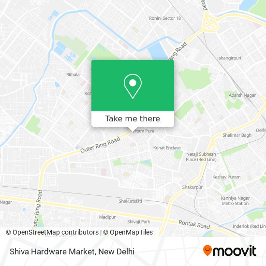 Shiva Hardware Market map