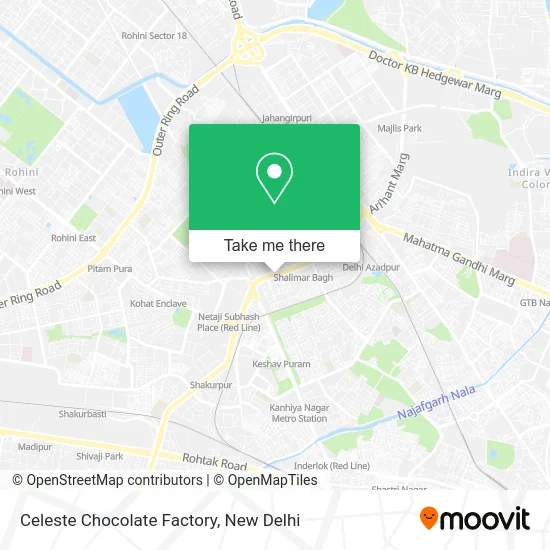 Celeste Chocolate Factory map