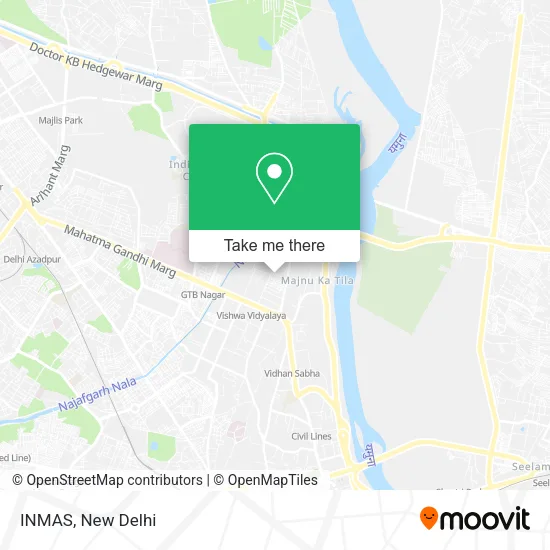 INMAS map
