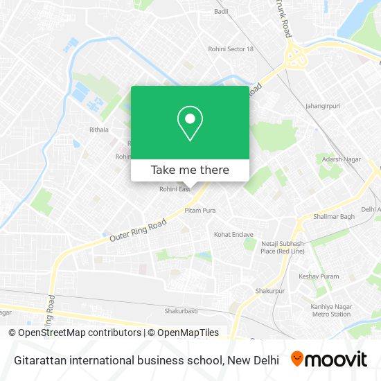 Gitarattan international business school map