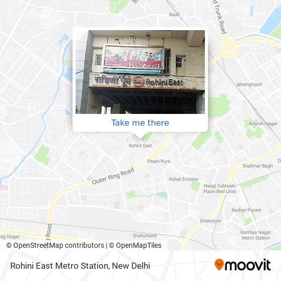 Rohini Metro Station Map How To Get To Rohini East Metro Station In Delhi By Metro, Bus Or Train?