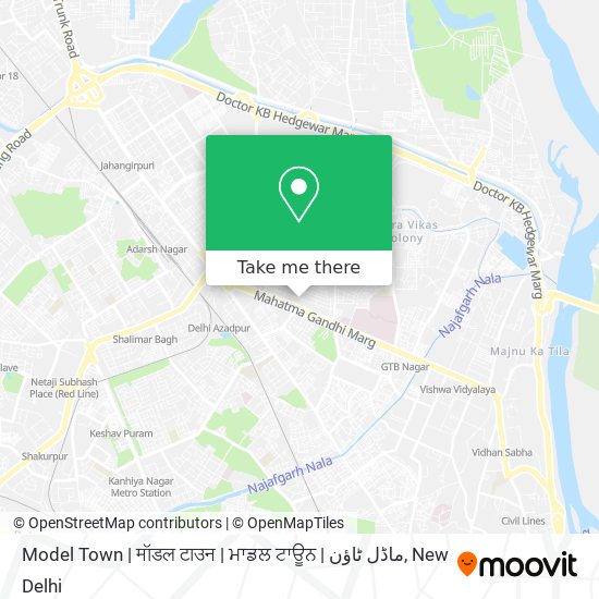 Model Town | मॉडल टाउन | ਮਾਡਲ ਟਾਊਨ | ماڈل ٹاؤن map
