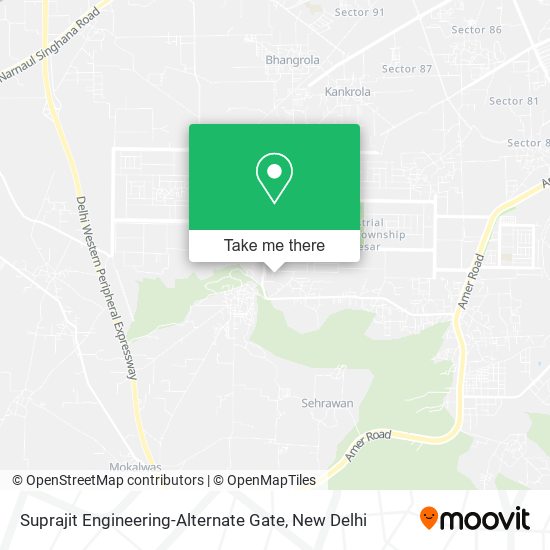 Suprajit Engineering-Alternate Gate map
