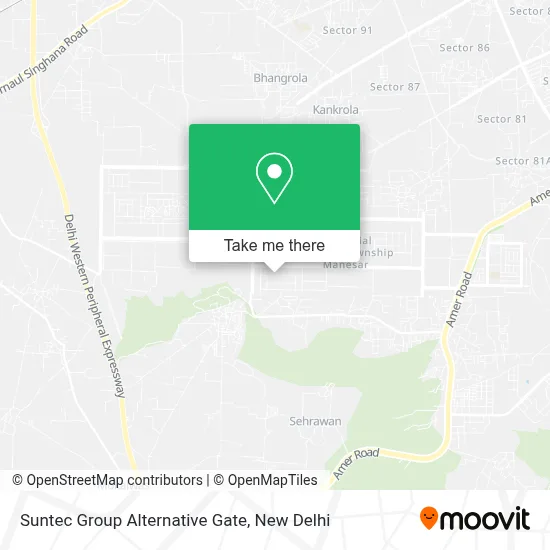 Suntec Group Alternative Gate map