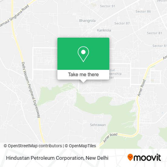 Hindustan Petroleum Corporation map