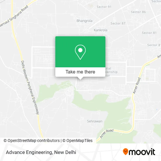 Advance Engineering map