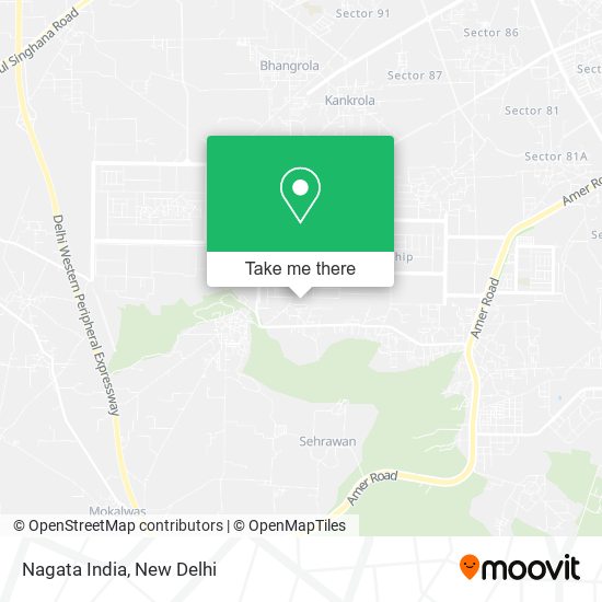 Nagata India map