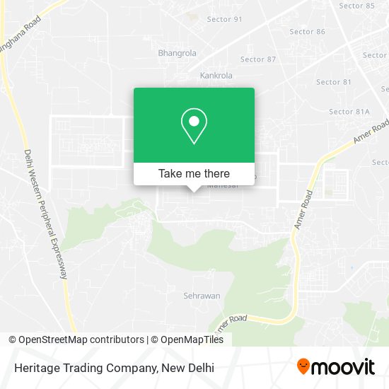 Heritage Trading Company map