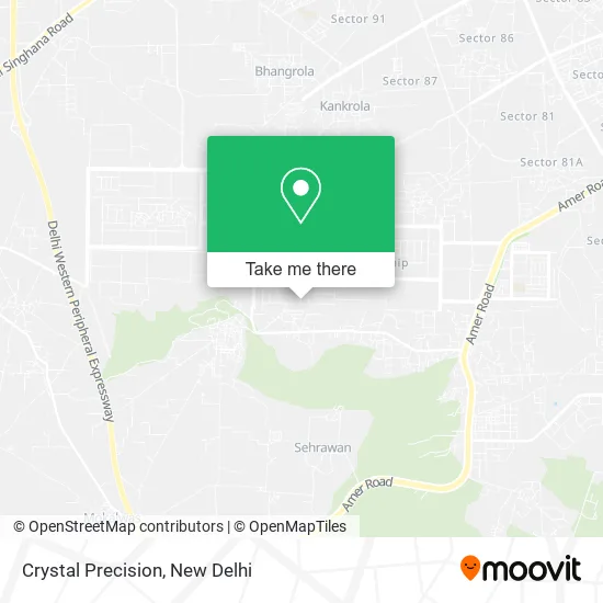 Crystal Precision map