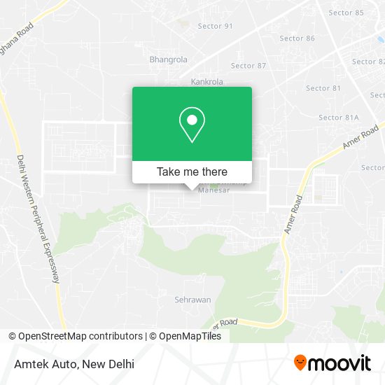 Amtek Auto map