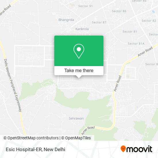 Esic Hospital-ER map