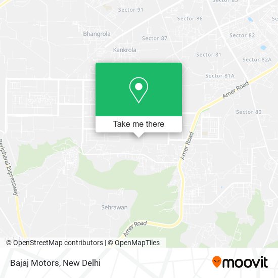 Bajaj Motors map