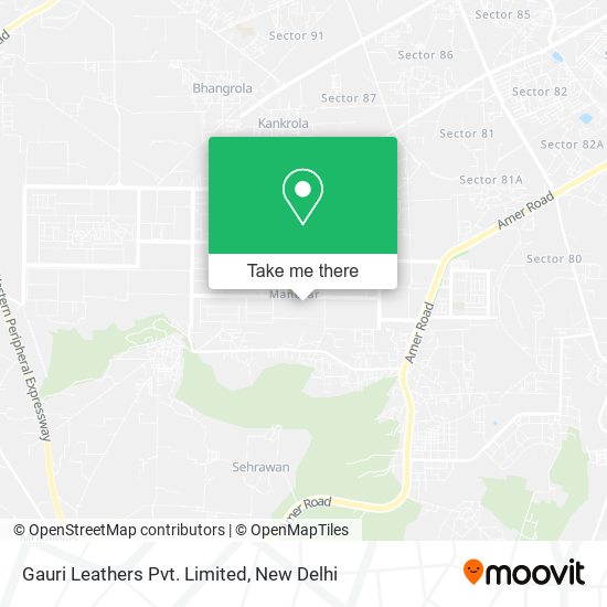 Gauri Leathers Pvt. Limited map