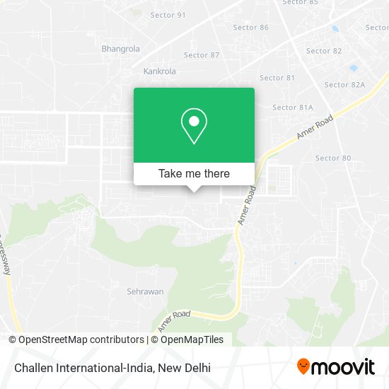 Challen International-India map